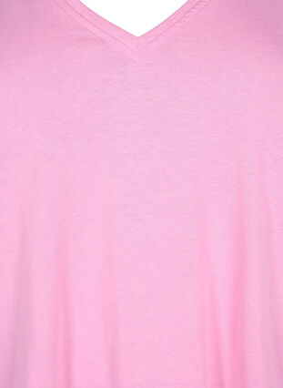 FLASH - T-Shirt mit V-Ausschnitt, Begonia Pink, Packshot image number 2