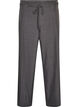 Taillierte Hose mit B&uuml;gelfalten und einem Bindeg&uuml;rtel, Grau, Packshot image number 0