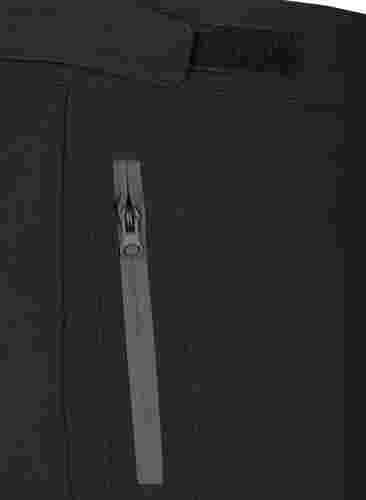 Softshell-Hose mit justierbarem Klettverschluss, Black, Packshot image number 3