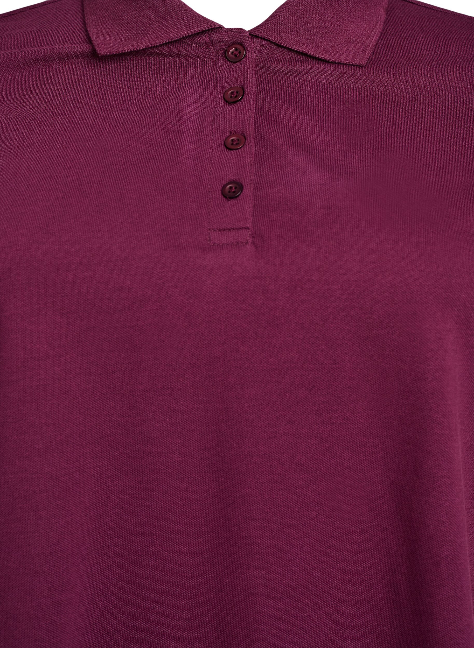Zizzi FLASH - Poloshirt mit kurzen &Auml;rmeln, Rot, Packshot image number 2