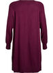 Strickkleid mit Raglan&auml;rmeln und Mittelnaht, Rot, Packshot image number 1