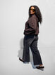 Leichte Jacke mit Kapuze und Rei&szlig;verschluss, Braun, Model image number 2