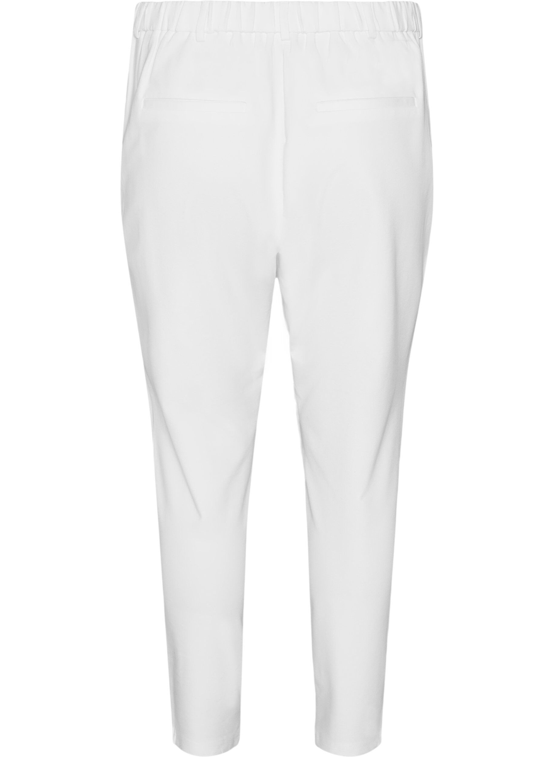 ZizziGek&uuml;rzte Maddison Hose, Wei&szlig;, Packshot image number 1