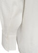 Lockere Bluse mit V-Ausschnitt, Wei&szlig;, Packshot image number 3