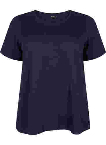 FLASH - 2er-Pack T-Shirts mit Rundhalsausschnitt, Navy Blazer/Black, Packshot image number 2