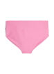 Bikinihose mit hoher Taille und &Uuml;berkreuz-Details, Pink, Packshot image number 1