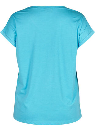 T-Shirt, RIVER BLUE Mel., Packshot image number 1