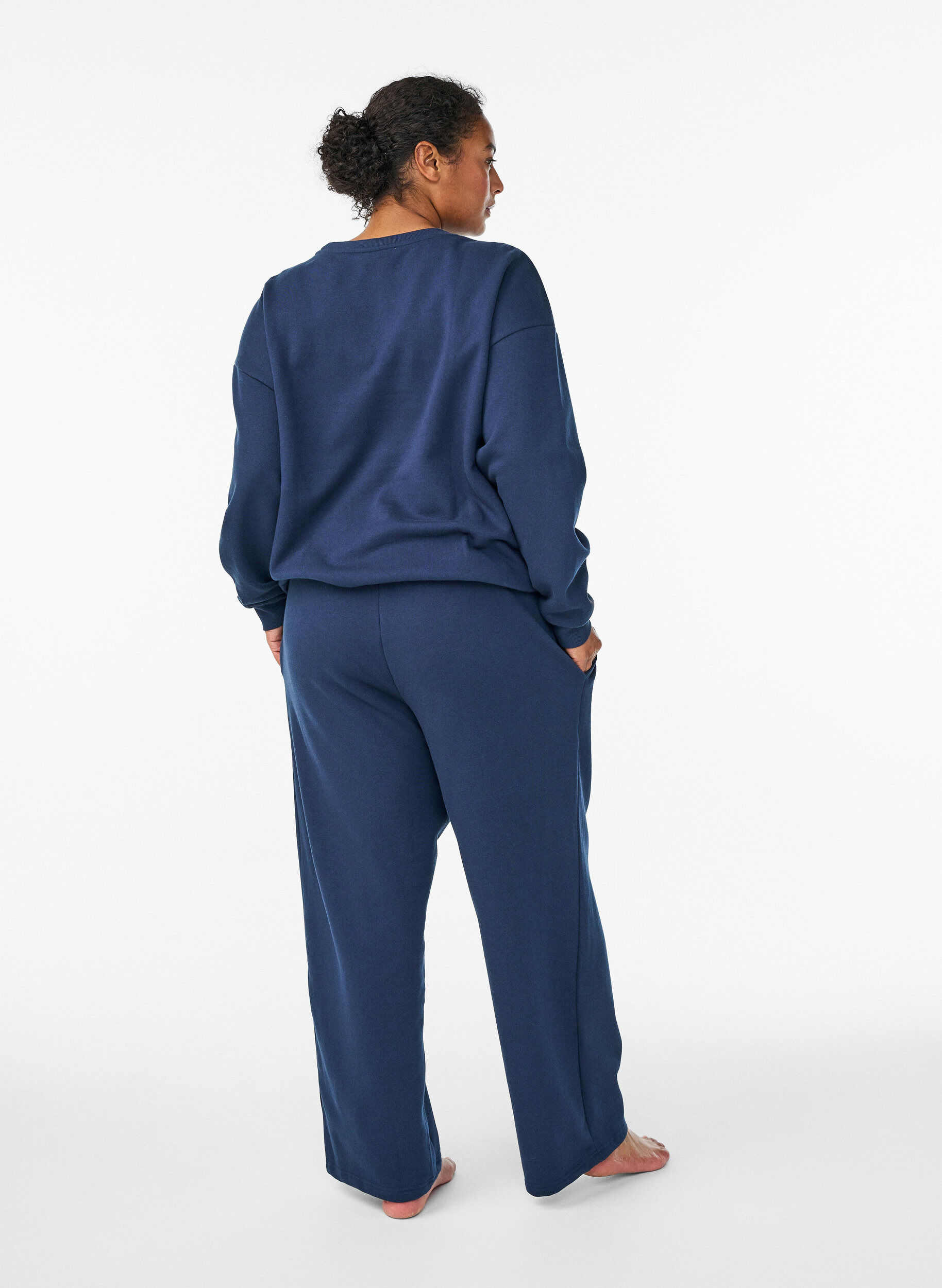 ZizziSweathose mit Taschen, Blau, Model image number 1