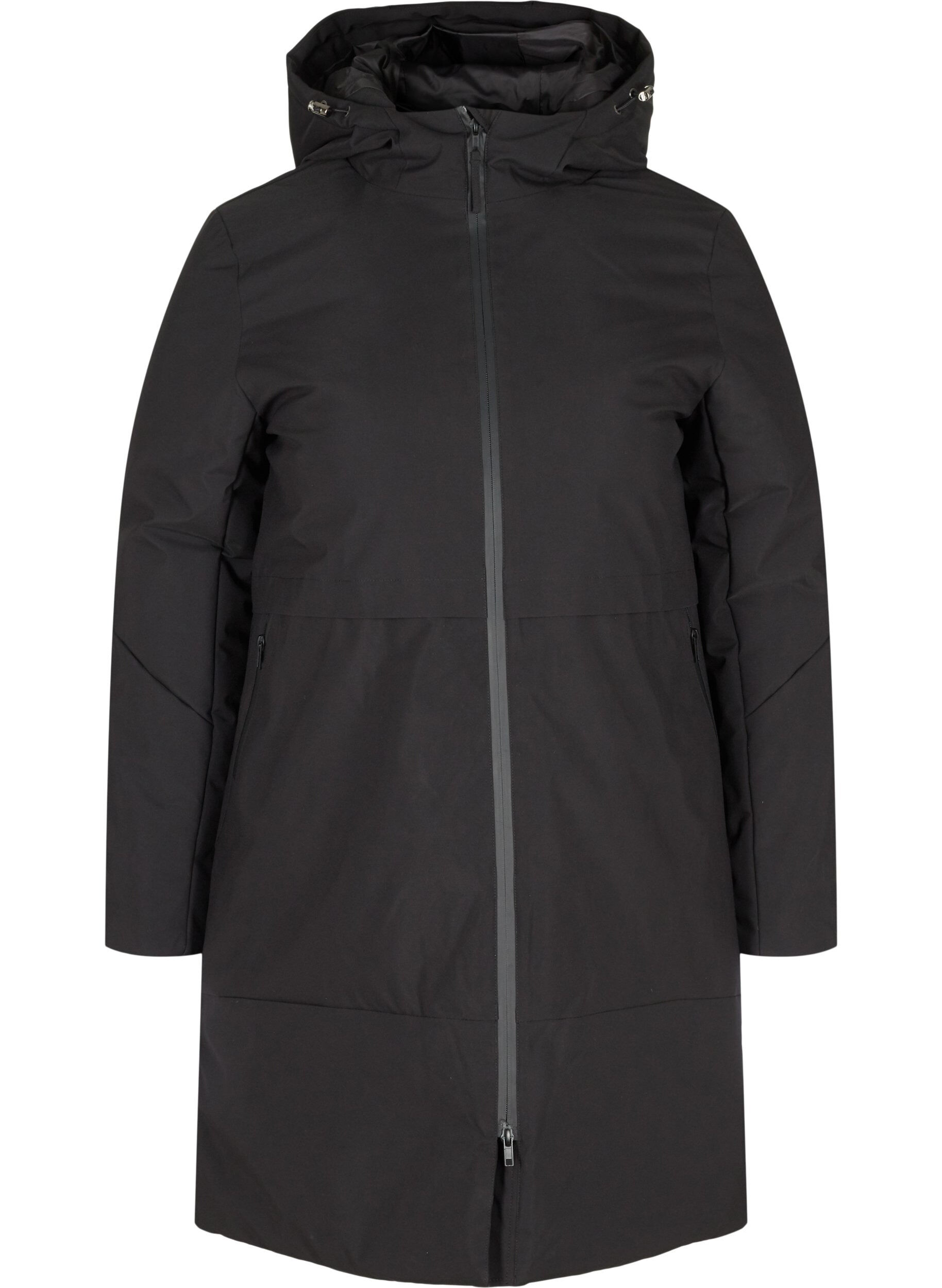 Winterjacke mit verstellbarer Taille