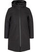 Winterjacke mit verstellbarer Taille, Schwarz, Packshot image number 0