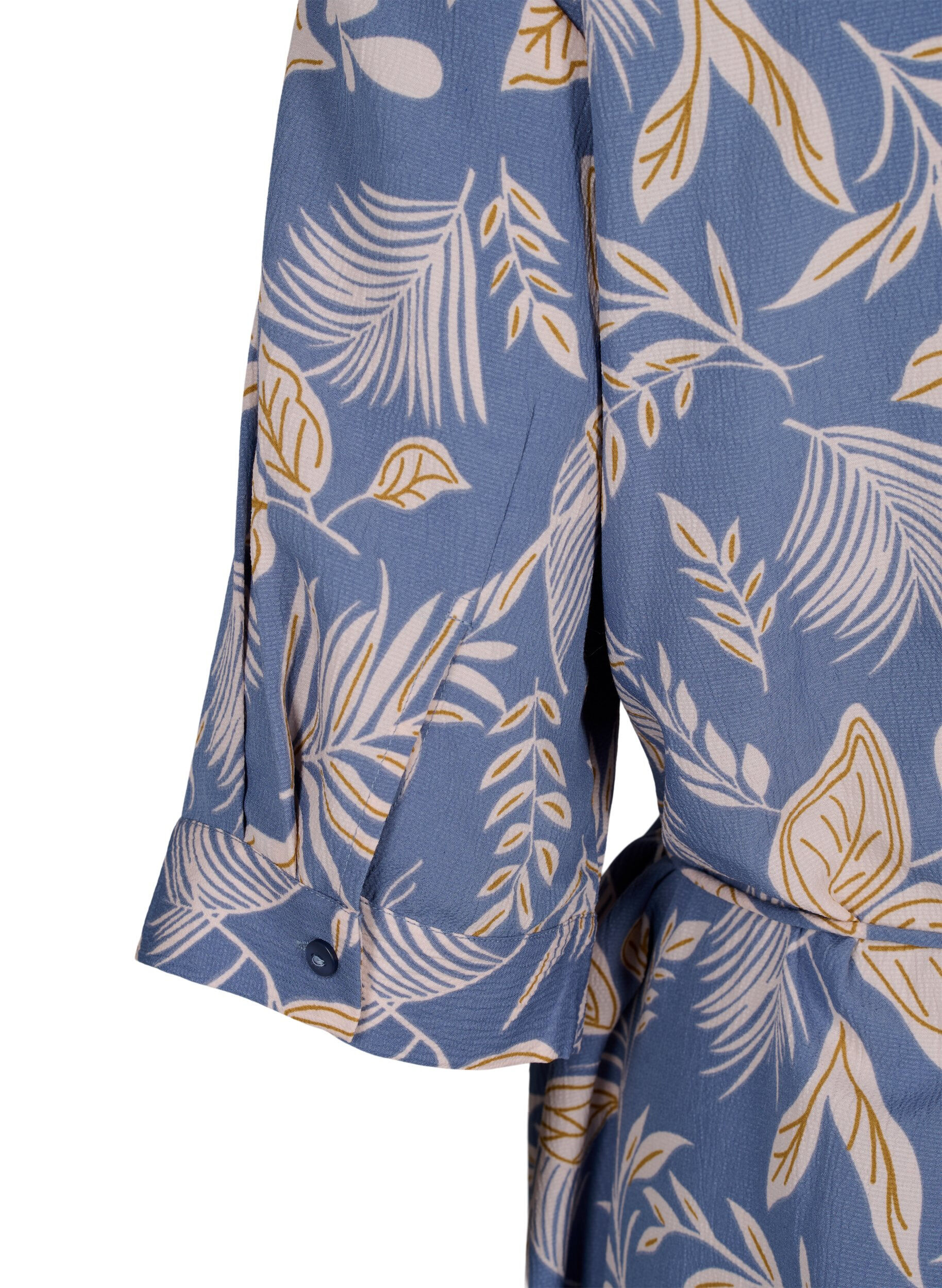 Zizzi FLASH &ndash; Hemdkleid mit Aufdruck, Delft AOP, Packshot image number 3