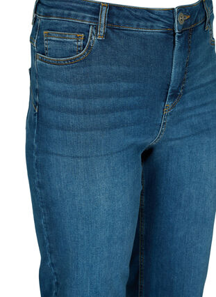Hochtaillierte Gemma Jeans mit Push-Up, Blue denim, Packshot image number 2
