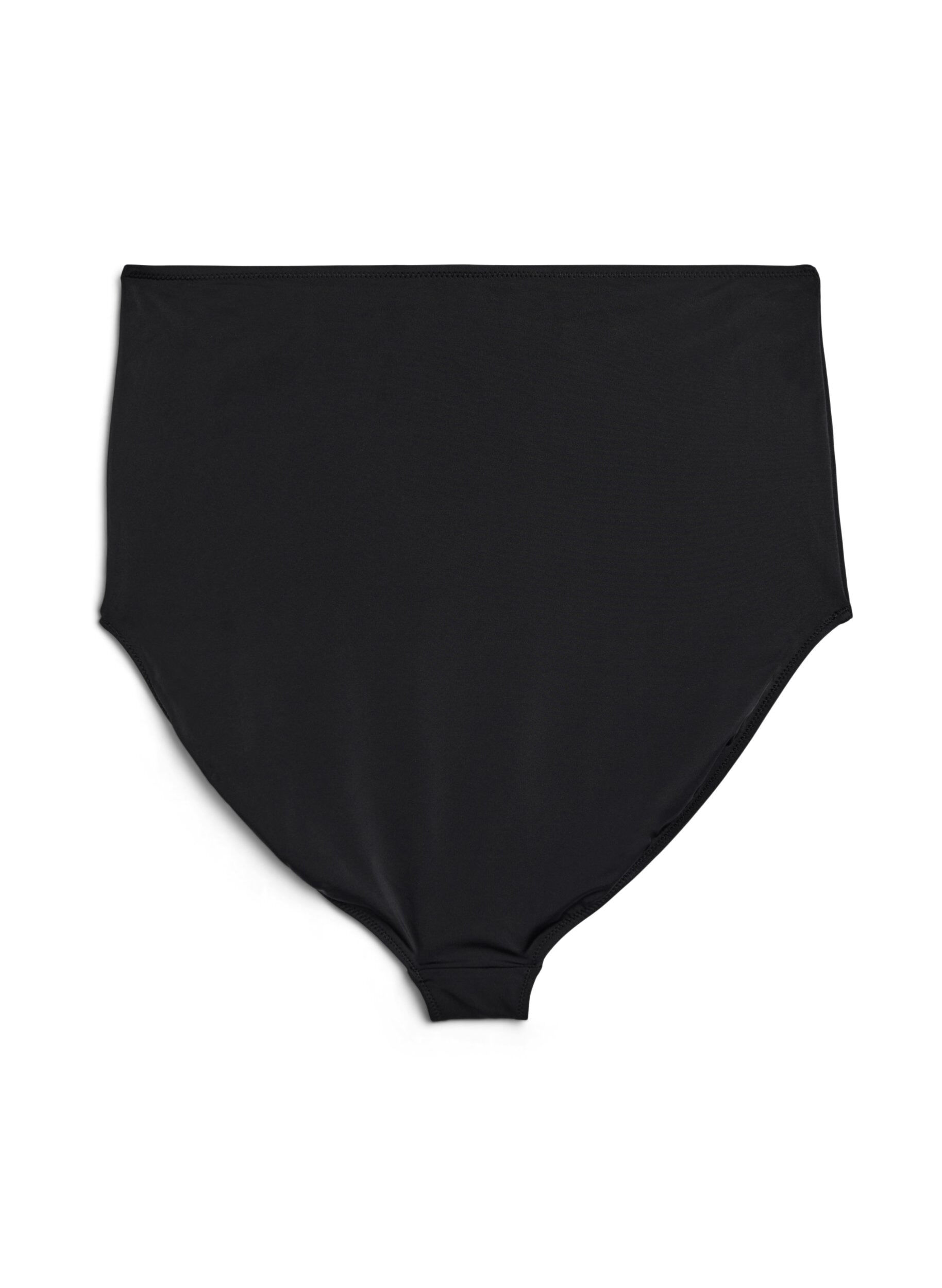 Zizzi Bikini-Unterteil mit extra hoher Taille, Schwarz, Packshot image number 1