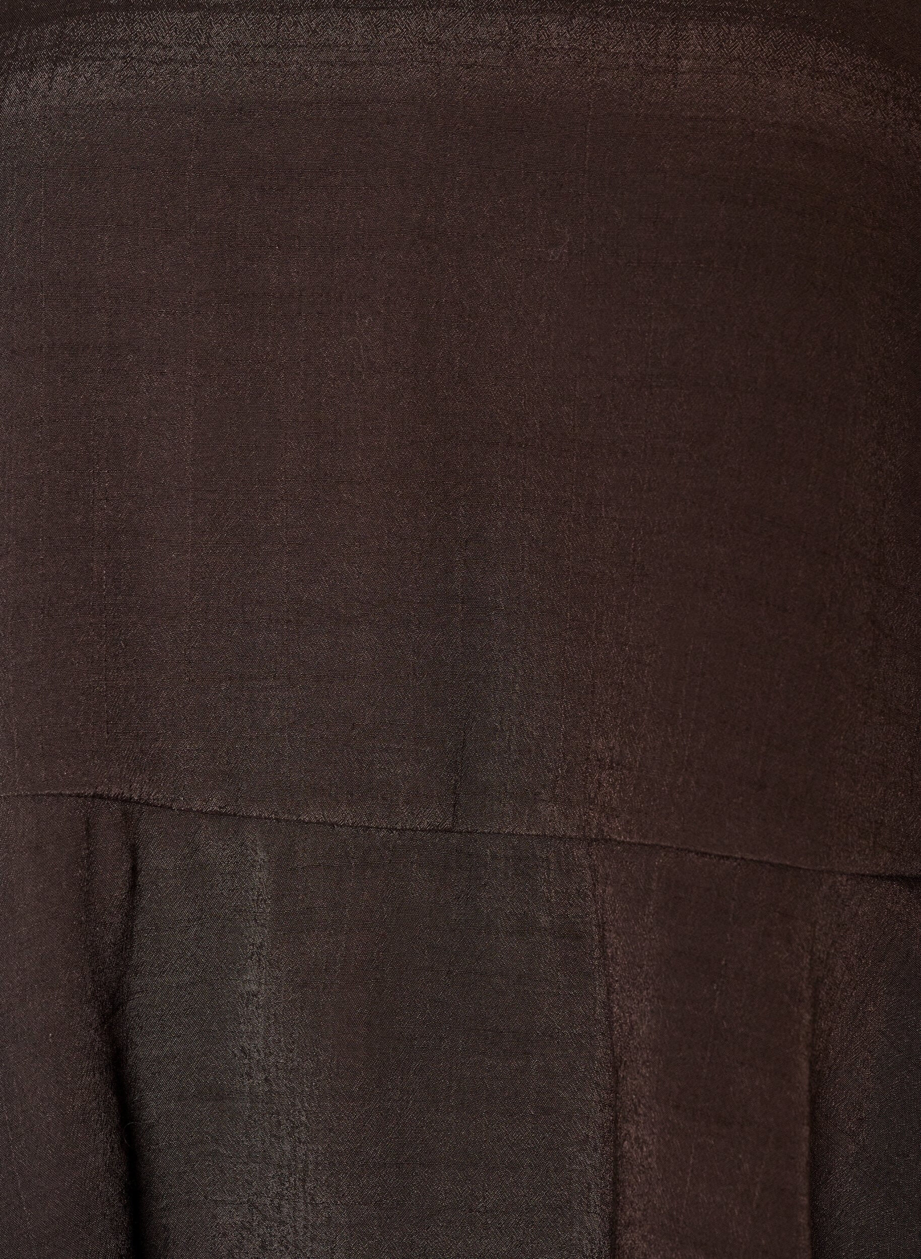 ZizziBluse mit 3/4-&Auml;rmeln und R&uuml;schendetails, Braun, Packshot image number 2