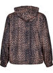 Sportjacke mit Leopardenprint und Kapuze, Braun, Packshot image number 1