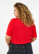 T-Shirt aus TENCEL™ Modal mit Rundhalsausschnitt, Rot, Model image number 2