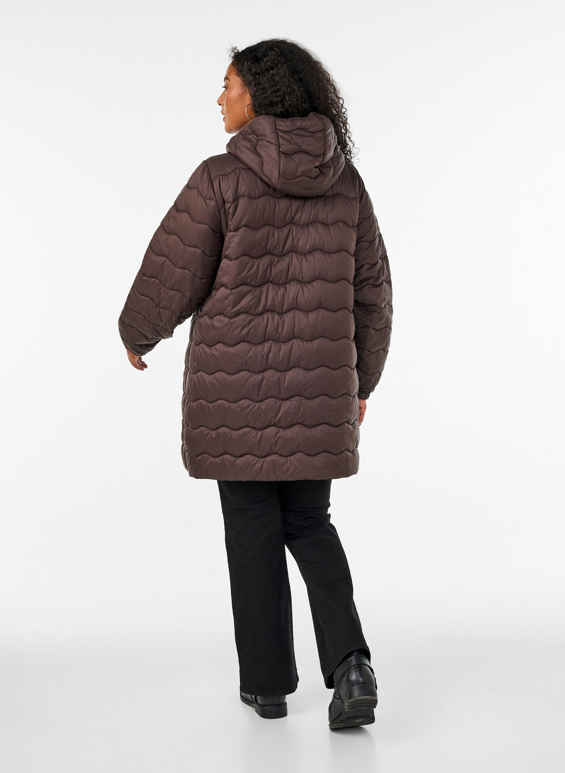 ZizziSteppjacke, Braun, Model image number 2