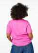 T-Shirt mit einem grafischen Sommermotiv, Pink, Model image number 2