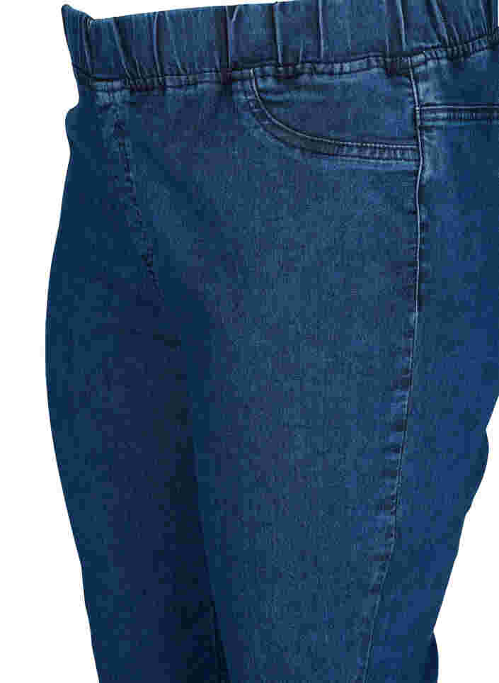 Jeggings aus Baumwollmischung mit Gesäßtaschen, Dark blue, Packshot image number 2