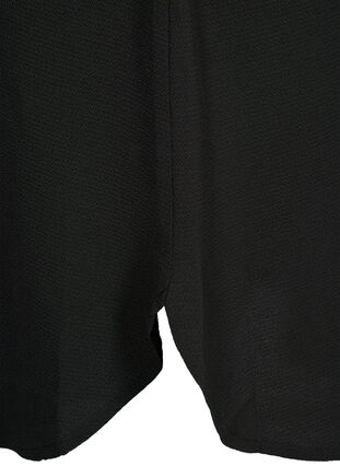Kleid mit Spitze an der Taille, Black, Packshot image number 3