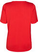 T-Shirt aus TENCEL™ Modal mit Rundhalsausschnitt, Rot, Packshot image number 1