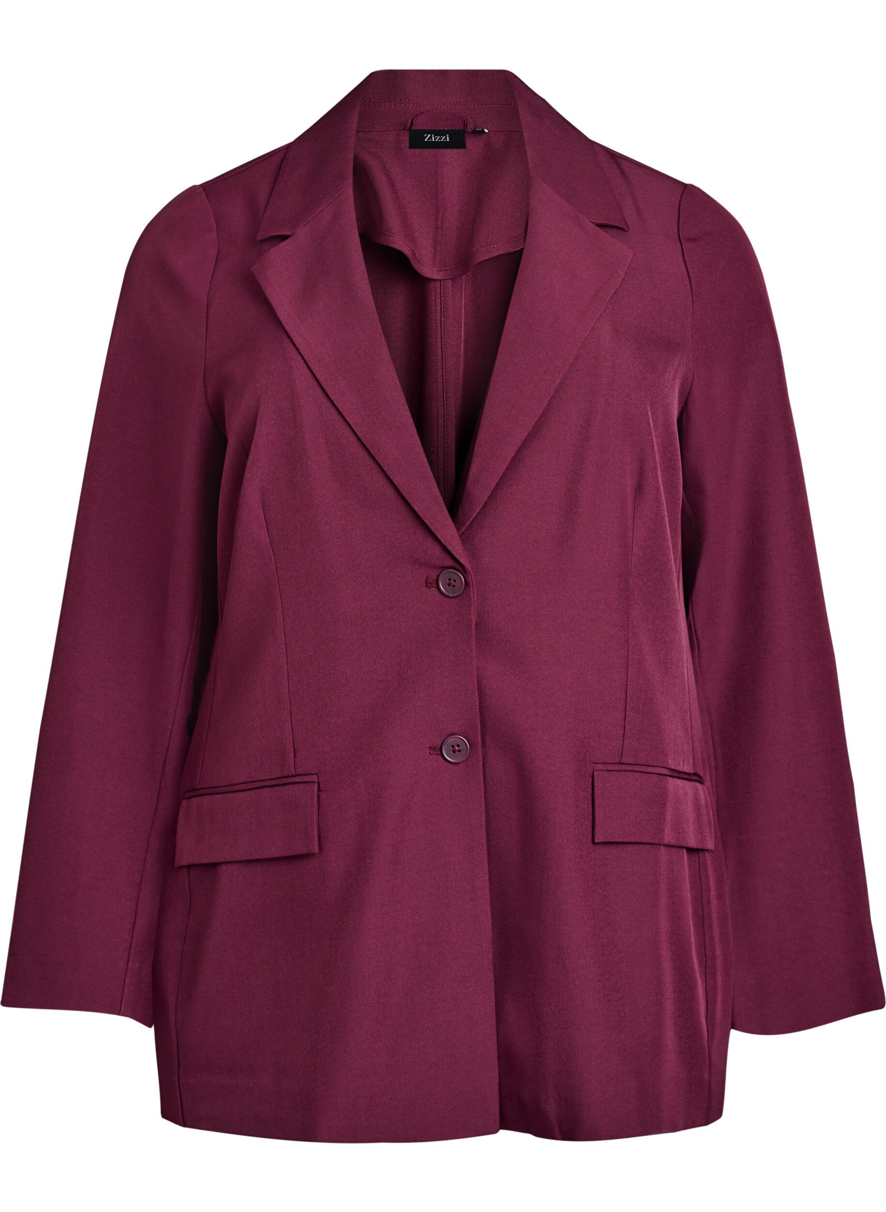 FLASH - Blazer mit Taschen und Schlitzen