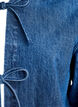 Jeansjacke mit Bindeverschluss und Taschen, Blue Denim, Packshot image number 2