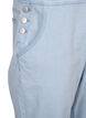 Gestreifte Jeans-Latzhosen, Blau, Packshot image number 3
