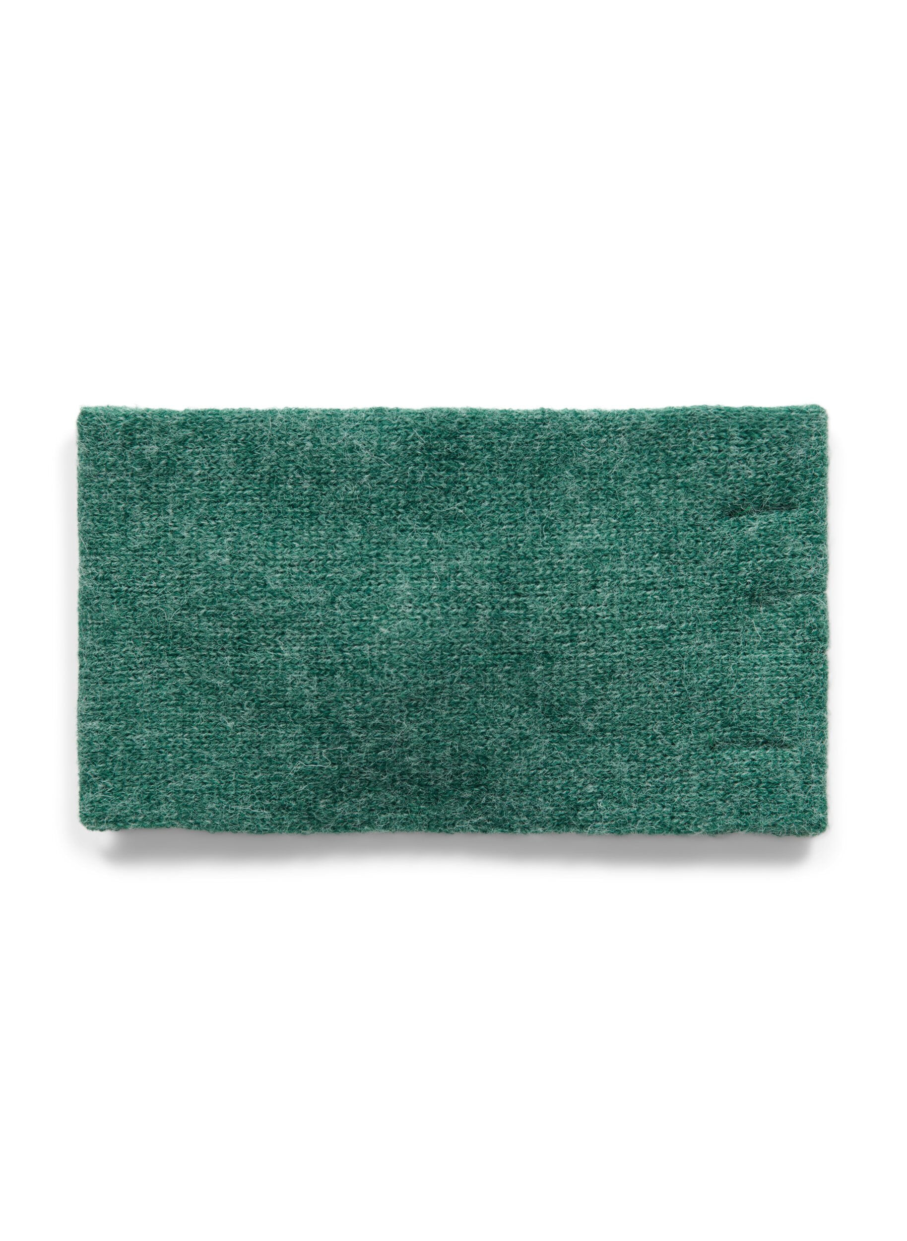 Zizzi Gestricktes Stirnband, Evergreen Melange, Packshot image number 1