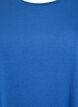 Kurz&auml;rmliges T-Shirt aus einer Baumwollmischung, Blau, Packshot image number 2