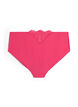 Slip aus Mikrofaser mit Spitzendetails, Pink, Packshot image number 1