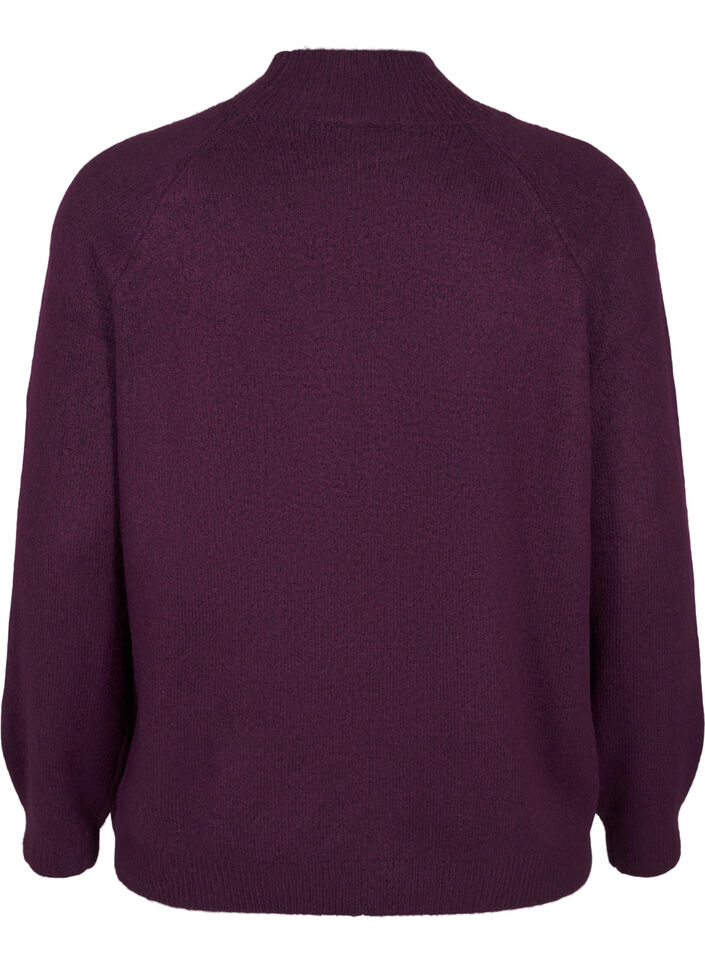  Strickbluse mit Schleifen-Detail, Potent P. Black Mel., Packshot image number 1