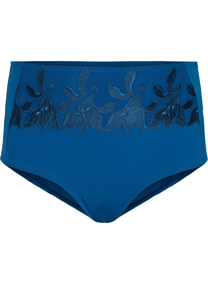 Hipster mit normaler Taille und Spitze, Sailor Blue, Packshot image number 0