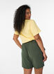 Kurze Hosen mit Taschen und lockerer Passform, Gr&uuml;n, Model image number 2