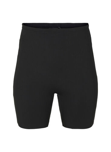 Light Shapewear Shorts mit hoher Taille, Black, Packshot image number 0