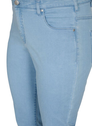 Slim Fit Emily Jeans mit normaler Taillenhöhe, Ex Lt Blue, Packshot image number 2