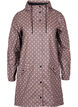 Regenjacke mit Punktmuster und Kapuze, Iron W/White dot, Packshot image number 0