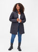 Leichte Jacke mit Taschen und abnehmbarer Kapuze, Schwarz, Model image number 1