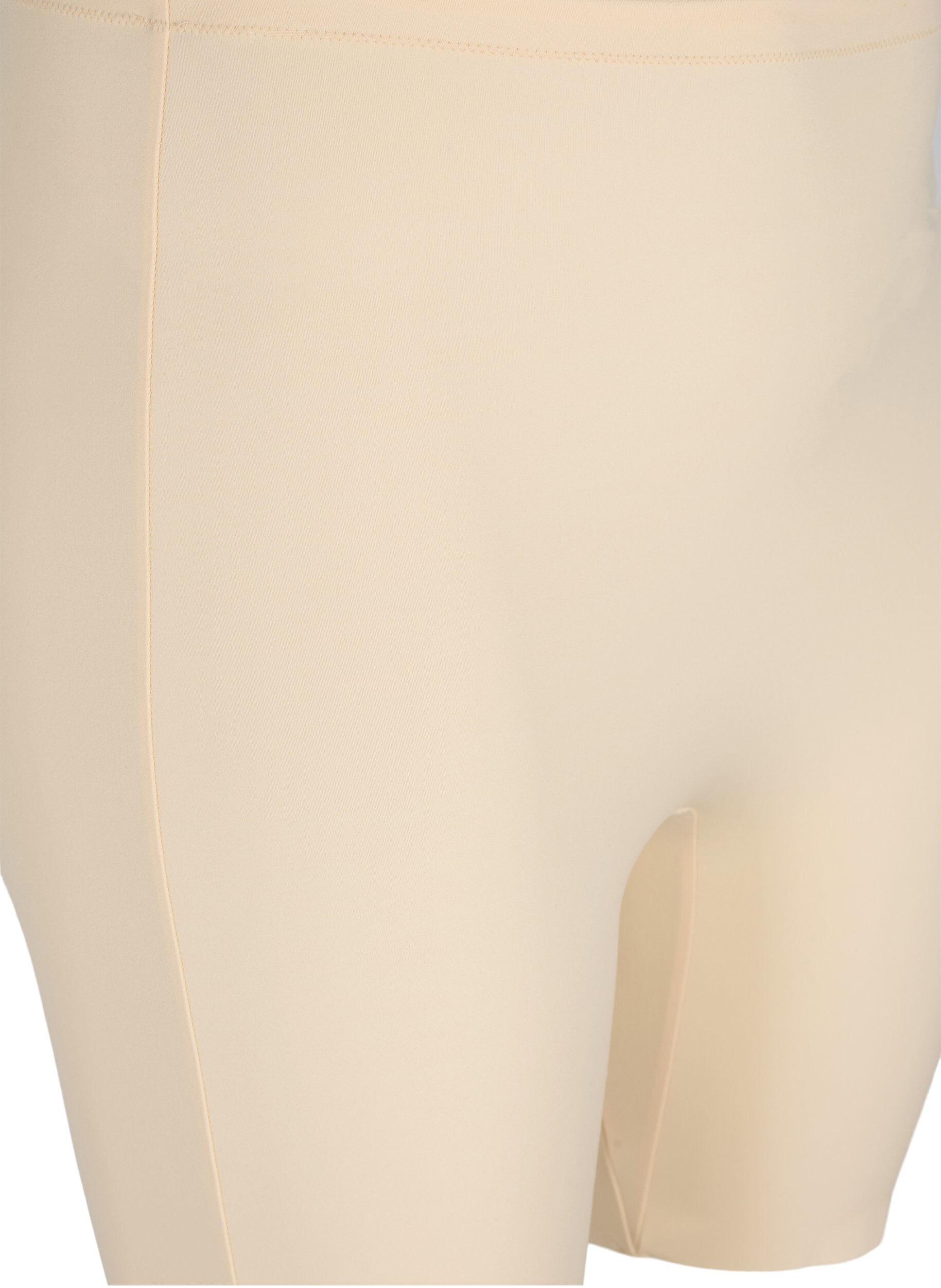 Zizzi Light Shapewear Shorts mit hoher Taille, Beige, Packshot image number 2