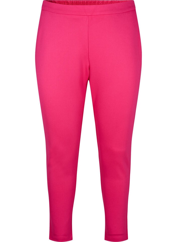 Cropped-Hose mit Taschen, Pink, Packshot image number 0