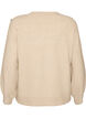 Strickbluse mit Knopfleiste, Beige, Packshot image number 1