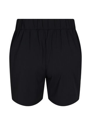 Shorts mit Taschen und lockerer Passform, Black, Packshot image number 1