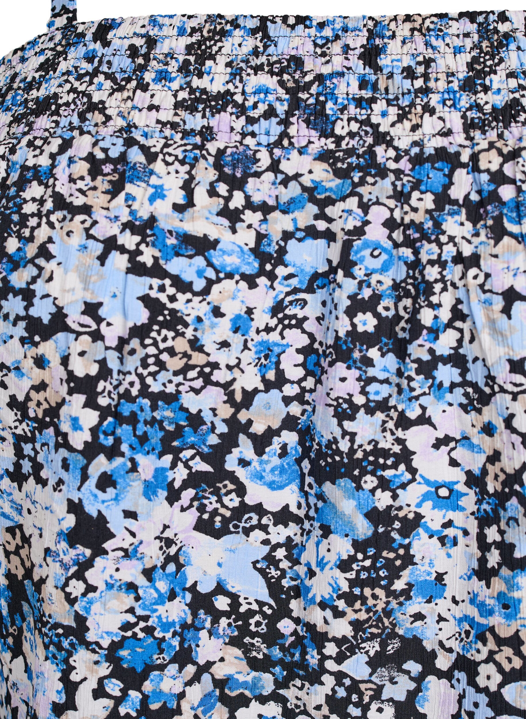 Zizzi Viskose-Top mit schmalen Tr&auml;gern., Schwarz, Packshot image number 2