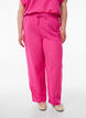 FLASH - Gerade geschnittene Hose mit hoher Taille, Pink, Model image number 2