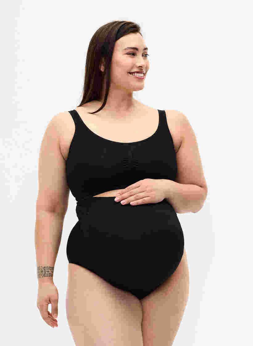 Schwangerschaftsslip, Black, Model image number 0