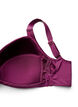 Gepolstertes Bikini Top mit Ringdetail, Lila, Packshot image number 3