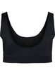 Bikini-Top mit Rundhalsausschnitt, Black, Packshot image number 1