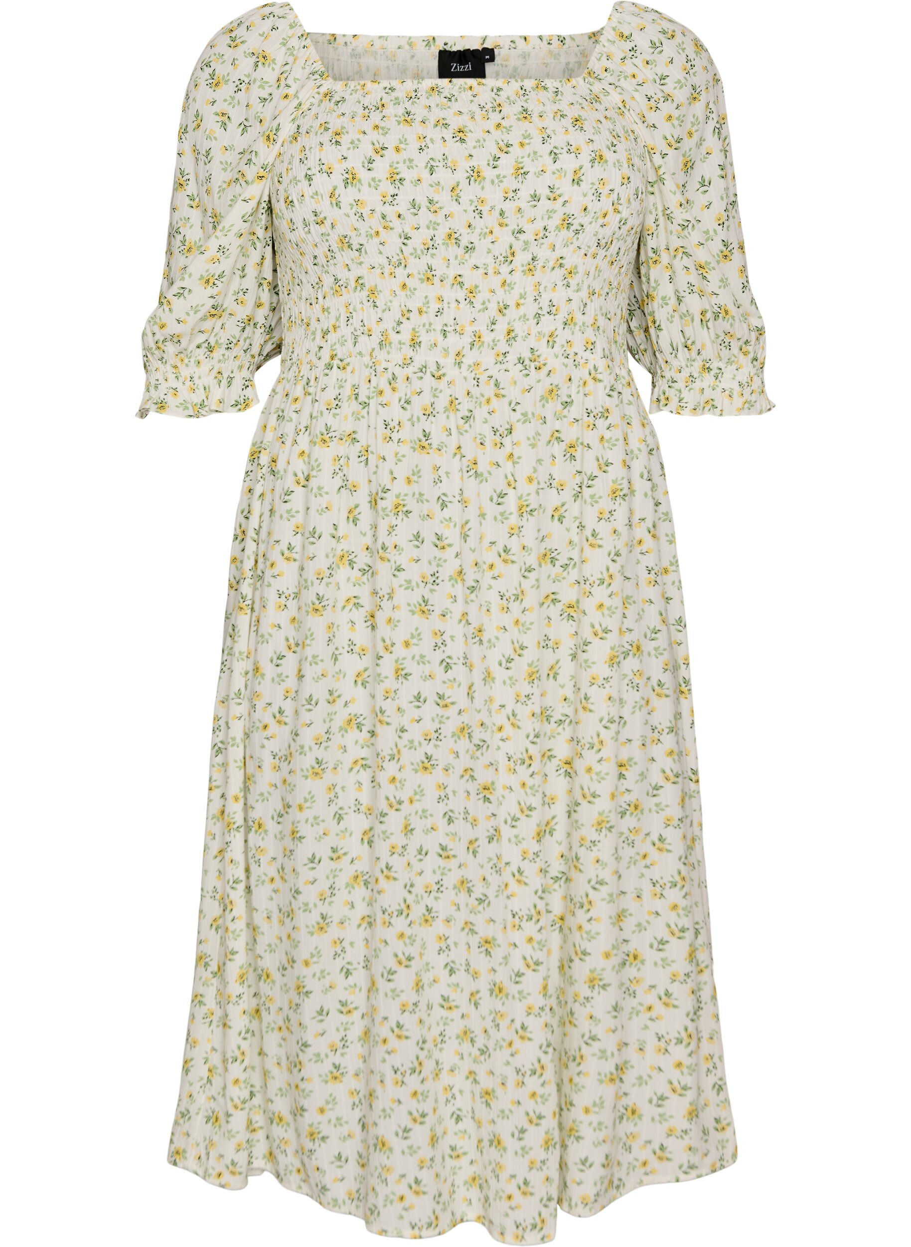 Gebl&uuml;mtes Sommerkleid aus Viskose
