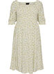 Gebl&uuml;mtes Sommerkleid aus Viskose, Wei&szlig;, Packshot image number 0