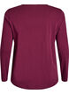 Nachtshirt aus Baumwolle mit Print auf der Vorderseite, Rot, Packshot image number 1